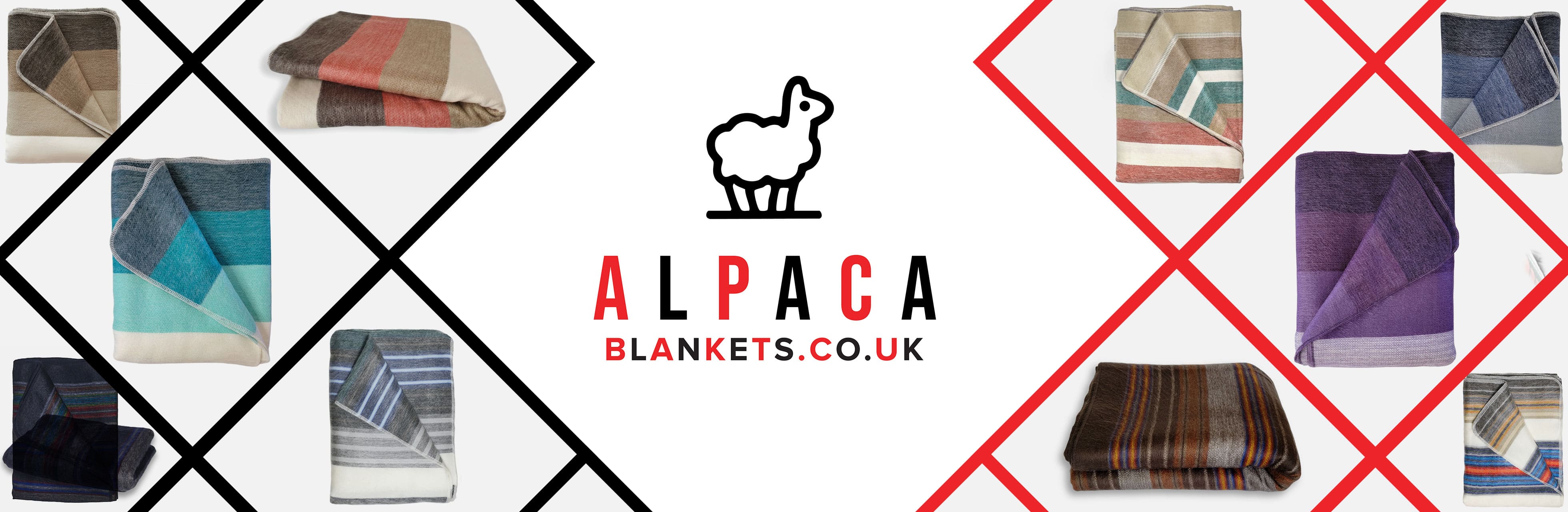 Striped Alpaca Blankets